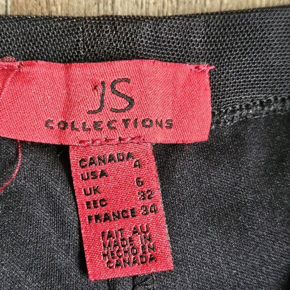 JS Collection women’s stretch knit pants in size 4. Pull-on style - Picture 5 of 8